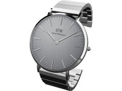 Daniel Wellington Classic 40 Sterling Piano S Brushed Silver DW00100775