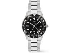 Daniel Wellington Iconic GMT 40 Link Black Ceramic Bezel S DW00100919