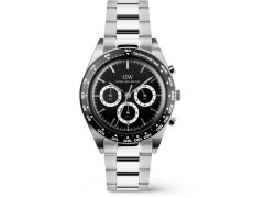 Daniel Wellington Iconic Tachymeter 42 3-Link Black Black S DW00100947
