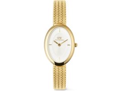 Daniel Wellington Juliette Braided Mesh White Sunray Gold DW00100882