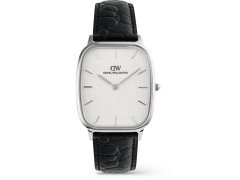 Daniel Wellington Marlon 32x36.30 Black Croc Belly Linen Off-White DW00100953