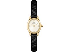 Daniel Wellington Ophelia Mini 22x25,5 Black Lizard White Guilloché G DW00100890