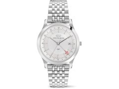 Daniel Wellington Pathfinder GMT 39 7-Link Frost-White S DW00100973