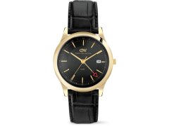 Daniel Wellington Pathfinder GMT 39 Black-Croc Black G DW00100977