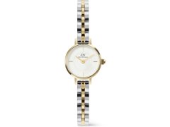 Daniel Wellington Petite Mini 19 Arch 3-Link White Two Tone G S DW00100923