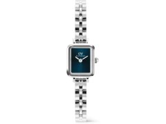 Daniel Wellington Quadro Mini 15.4x18.2 Arch 3-Link Arctic Sunray Silver DW00100846