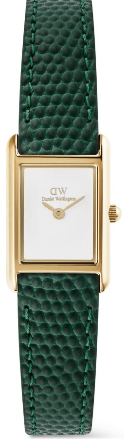 Daniel Wellington Bound Mini 17x26 Green Lizard White G DW00100906 - Hodinky Daniel Wellington