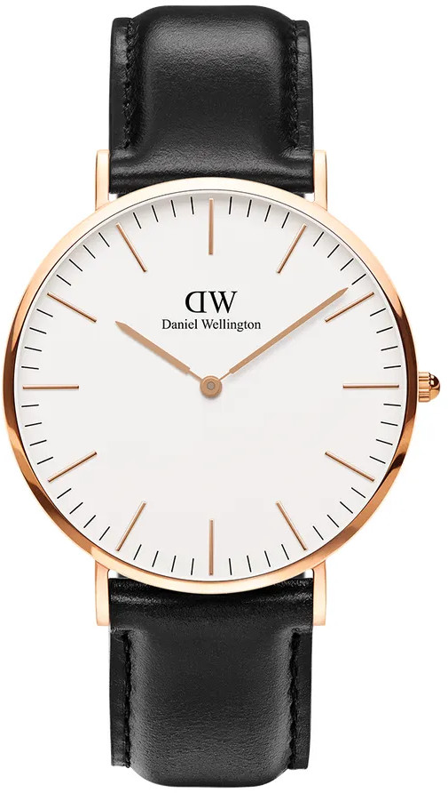 Daniel Wellington Classic 40 Sheffield RG White 0107DW Daniel Wellington Classic 40 Sheffield RG White 0107DW - Hodinky Daniel Wellington