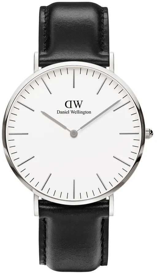 Daniel Wellington Classic 40 Sheffield S White 0206DW - Hodinky Daniel Wellington