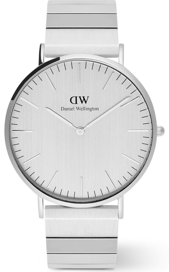 Daniel Wellington Classic 40 Sterling Piano S Brushed Silver DW00100775 Daniel Wellington Classic 40 Sterling Piano S Brushed Silver DW00100775 - Hodinky Daniel Wellington