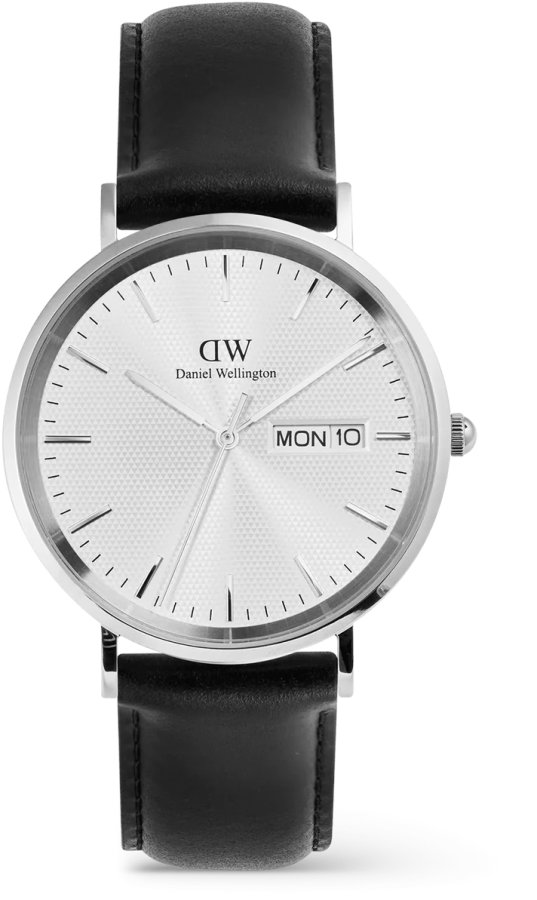 Daniel Wellington Classic Day Display Sheffield Silver DW00100832 - Hodinky Daniel Wellington