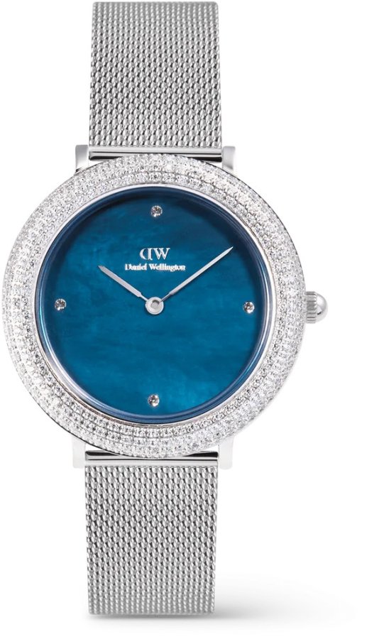 Daniel Wellington Crystalline Bezel Sterling Blue DW00100825 - Hodinky Daniel Wellington