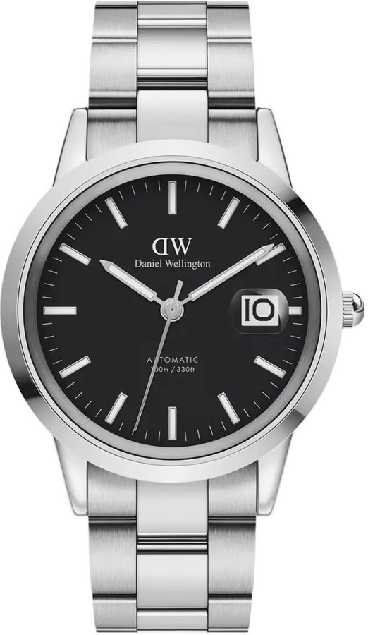 Daniel Wellington Iconic Link Automatic 40 S Black DW00100482 - Hodinky Daniel Wellington