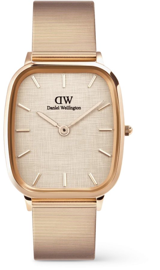 Daniel Wellington Marlon Wire Linen Rose Gold DW00100815 - Hodinky Daniel Wellington