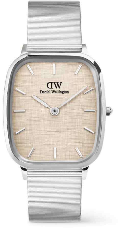 Daniel Wellington Marlon Wire Linen Silver DW00100812 - Hodinky Daniel Wellington