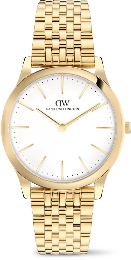 Daniel Wellington Pathfinder 39 7-Link Frost-White G DW00100979 - Hodinky Daniel Wellington