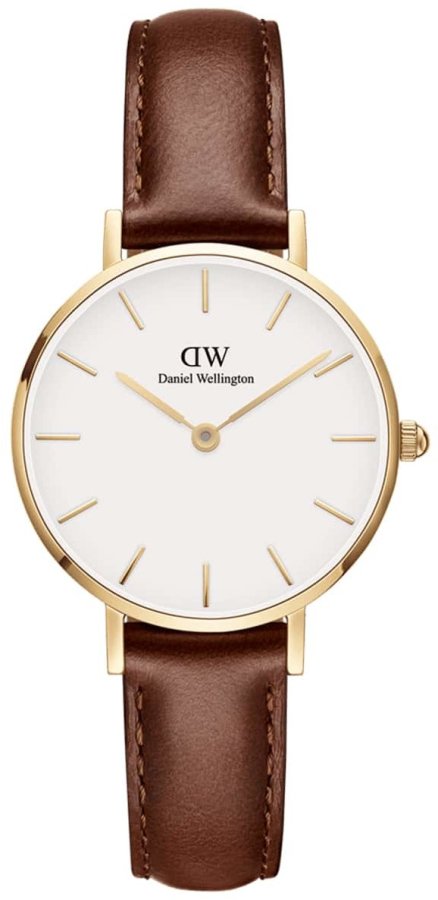 Daniel Wellington Petite 28 ST Mawes Gold White DW00100552 Daniel Wellington Petite 28 ST Mawes Gold White DW00100552 - Hodinky Daniel Wellington