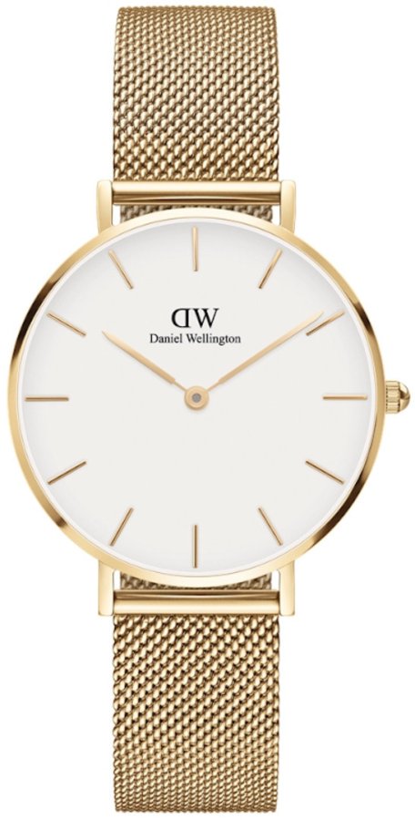 Daniel Wellington Petite 32 Evergold YG White DW00100348 - Hodinky Daniel Wellington