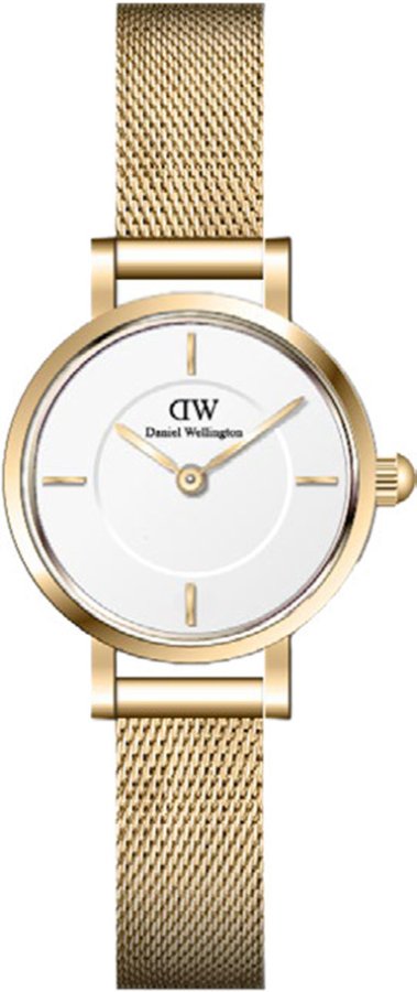 Daniel Wellington Petite Mini 19 Evergold G White DW00100745 - Hodinky Daniel Wellington