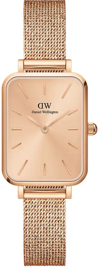 Daniel Wellington Quadro 20X26 Unitone Rose Gold RG DW00100484 - Hodinky Daniel Wellington