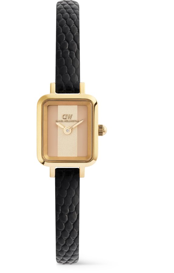 Daniel Wellington Quadro Mini 15.4x18.2 Black Lizard Conwy G DW00100957