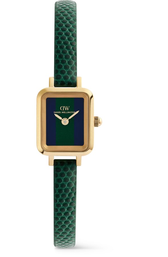Daniel Wellington Quadro Mini 15.4x18.2 Green Lizard Warwick G DW00100958