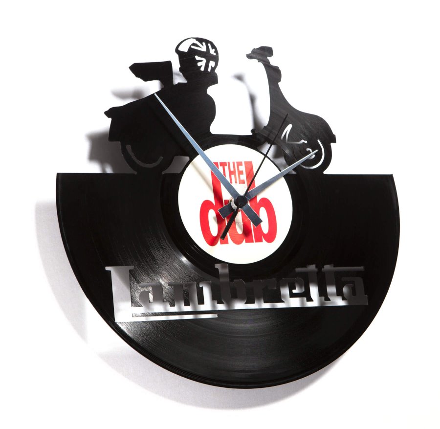 Discoclock Nástěnné hodiny 033 Lambretta - Hodinky Discoclock