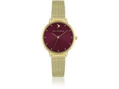 Emily Westwood Burgundy Glow Mesh EKK-3414