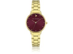 Emily Westwood Burgundy Gold Chic EKK-4214GQ