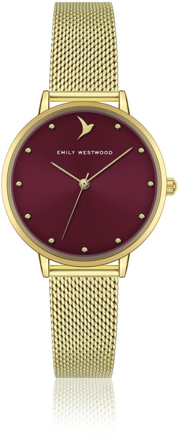 Emily Westwood Burgundy Glow Mesh EKK-3414