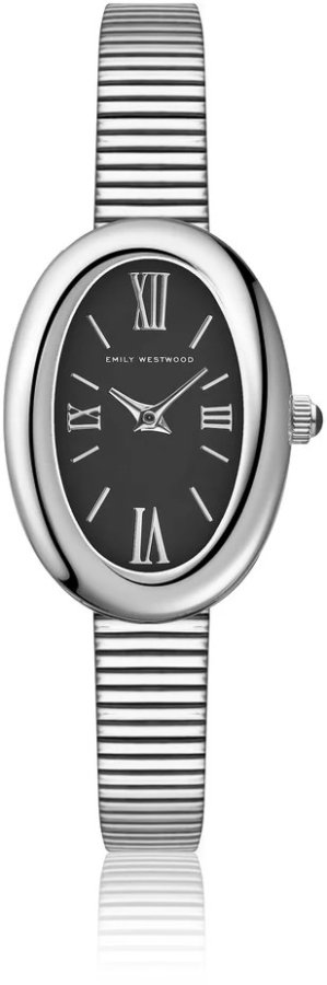 Emily Westwood Emily Oval Silver EHX-5810S Emily Westwood Emily Oval Silver EHX-5810S - Hodinky Emily Westwood