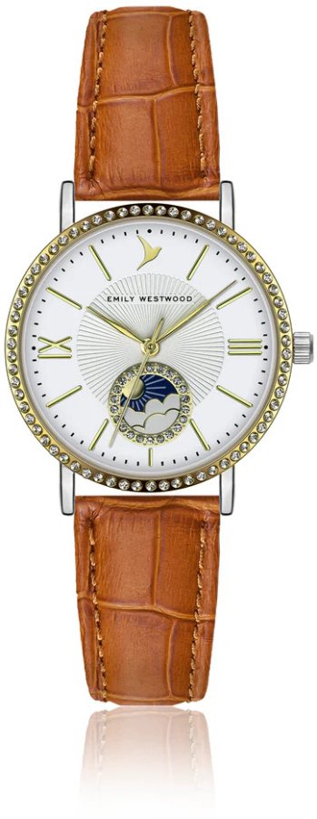 Emily Westwood Ginger Brown Classic EKA-BC002Q18S Emily Westwood Ginger Brown Classic EKA-BC002Q18S - Hodinky Emily Westwood