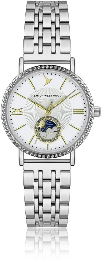 Emily Westwood Silver Pearl EKB-5718SQ Emily Westwood Silver Pearl EKB-5718SQ - Hodinky Emily Westwood
