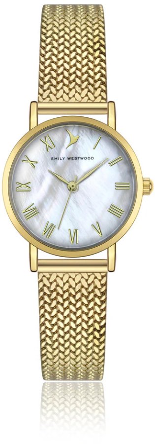 Emily Westwood Gold Glam Mesh EKG-5914GQ Emily Westwood Gold Glam Mesh EKG-5914GQ - Hodinky Emily Westwood