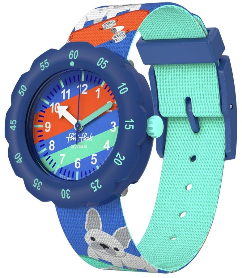 Flik Flak Dětské hodinky Skating Frenchie ZFPSP075 - Hodinky Flik Flak