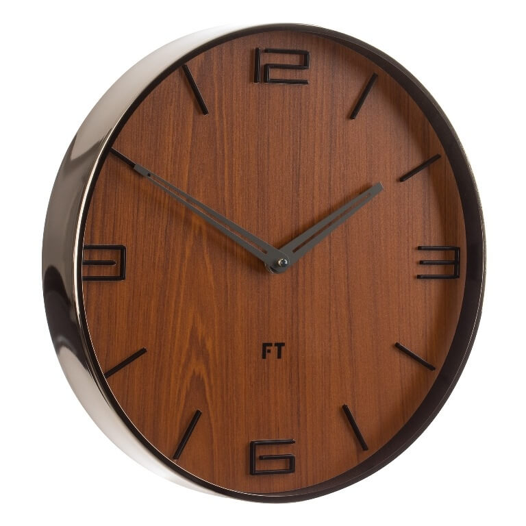 Future Time Flat walnut FT3010TT - Hodinky Future Time