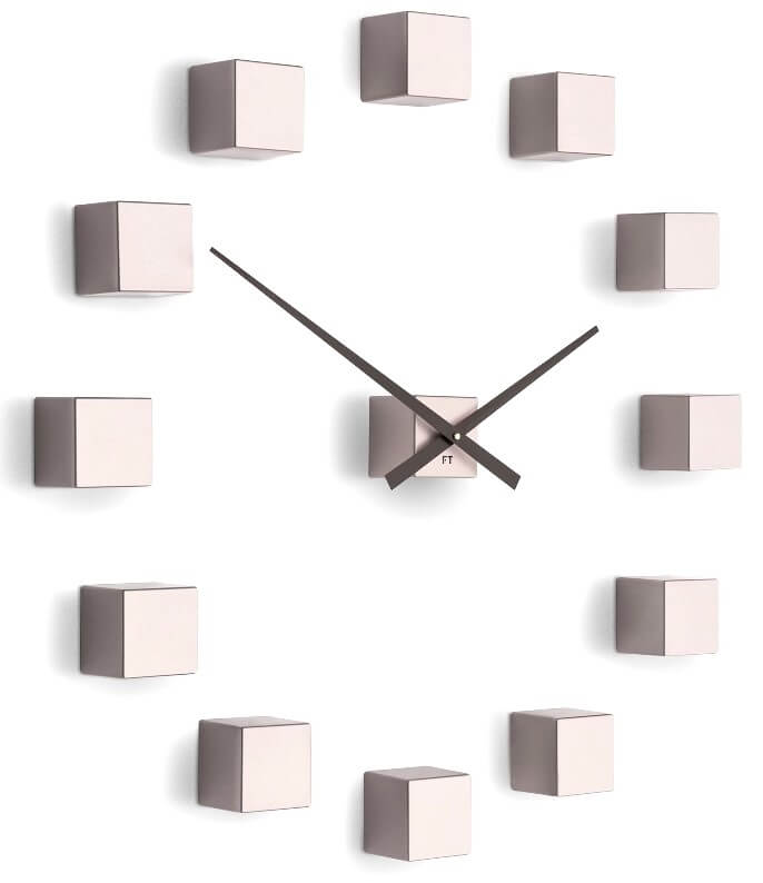 Future Time Nalepovací hodiny Cubic Pink FT3000PI - Hodinky Future Time