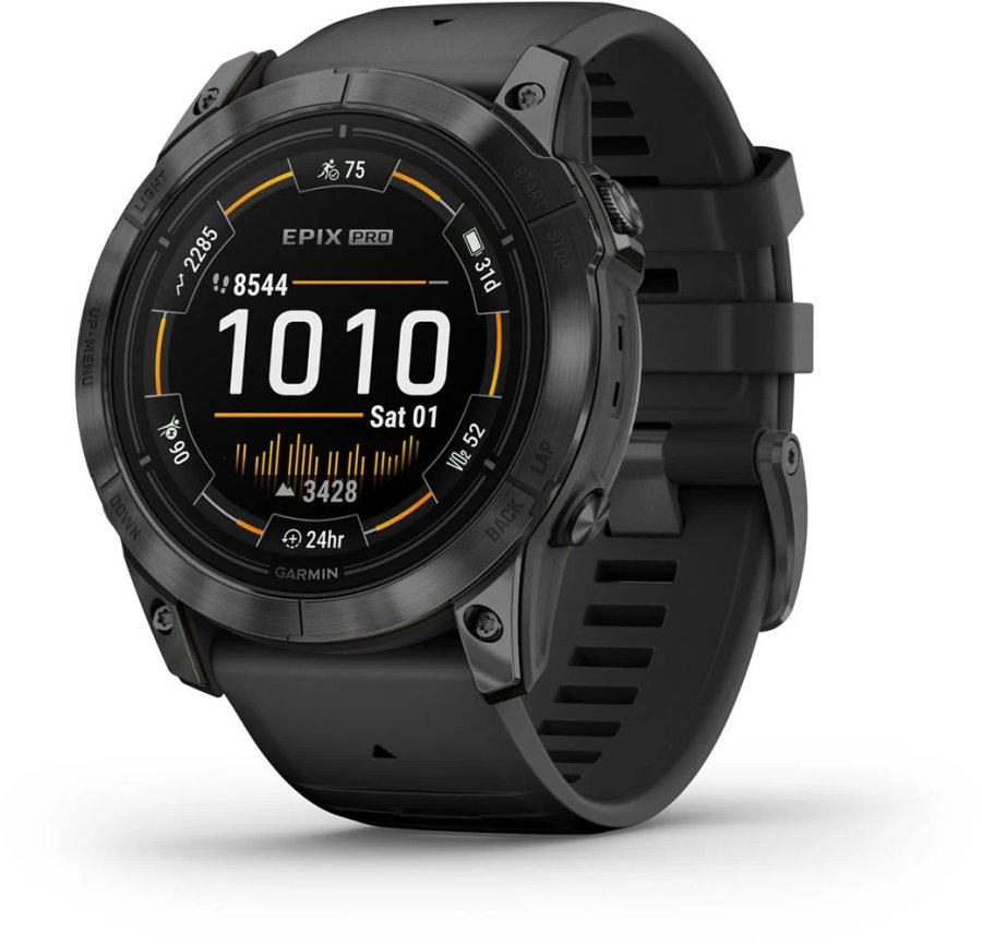 Garmin epix™ Pro (Gen 2) – Standard Edition | 51 mm + mapy Topo Czech PRO Gray / Black Band 010-02804-21 Garmin epix™ Pro (Gen 2) – Standard Edition | 51 mm + mapy Topo Czech PRO Gray / Black Band 010-02804-21 - Hodinky Garmin