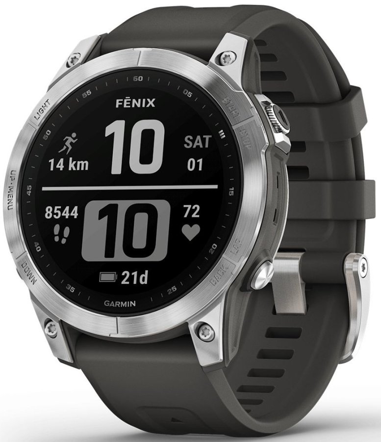 Garmin Garmin fenix 7 Silver/Graphite SB 010-02540-01 - Hodinky Garmin