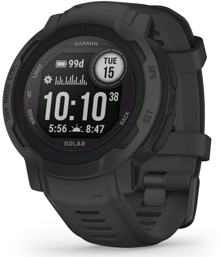 Garmin Instinct 2 Solar - Graphite 010-02627-00 Garmin Instinct 2 Solar - Graphite 010-02627-00 - Hodinky Garmin