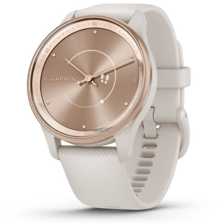Garmin Vívomove Trend Peach Gold/Ivory SB 010-02665-01 - Hodinky Garmin