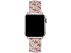 Guess Kožený řemínek pro Apple Watch (38 - 41 mm) - Pink CS2009S2