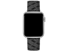 Guess Kožený řemínek pro Apple Watch (42 - 45 mm) - Black CS3001S2