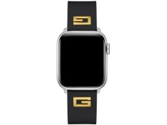 Guess Silikonový řemínek pro Apple Watch (38 - 41 mm) - Black CS2022S2