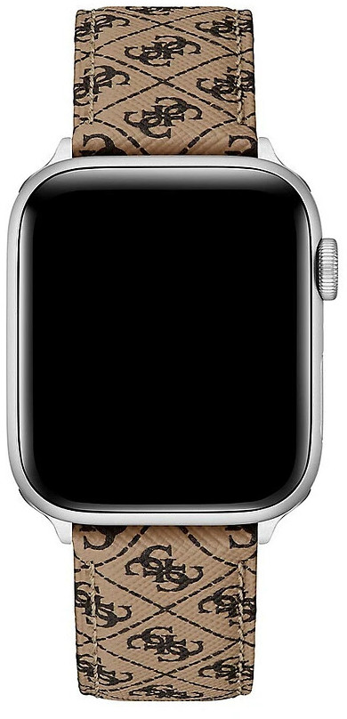 Guess Kožený řemínek pro Apple Watch (42 - 45 mm) - Chocolate Brown CS3001S1 Guess Kožený řemínek pro Apple Watch (42 - 45 mm) - Chocolate Brown CS3001S1 - Hodinky Guess