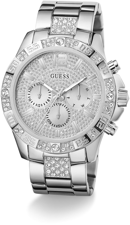 Guess Mens Silver Tone Multi-function Watch GW0796G1 Guess Mens Silver Tone Multi-function Watch GW0796G1 - Hodinky Guess
