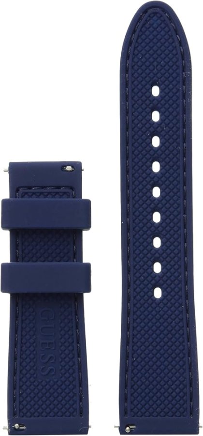 Guess Silikonový řemínek 22 mm - Blue CS1002S6 Guess Silikonový řemínek 22 mm - Blue CS1002S6 - Hodinky Guess