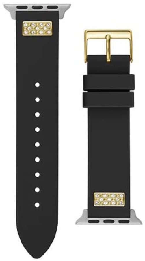 Guess Silikonový řemínek pro Apple Watch (38 - 41 mm) - Black CS2005S2 - Hodinky Guess