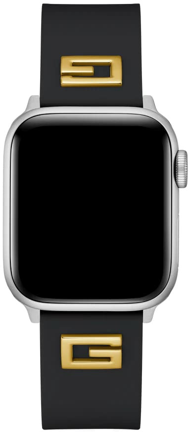 Guess Silikonový řemínek pro Apple Watch (38 - 41 mm) - Black CS2022S2 - Hodinky Guess