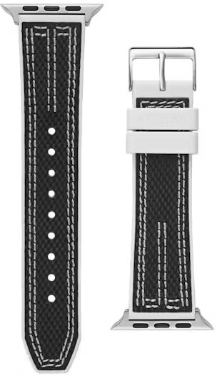 Guess Silikonový řemínek pro Apple Watch (42 - 45 mm) - Black CS3003S1 Guess Silikonový řemínek pro Apple Watch (42 - 45 mm) - Black CS3003S1 - Hodinky Guess